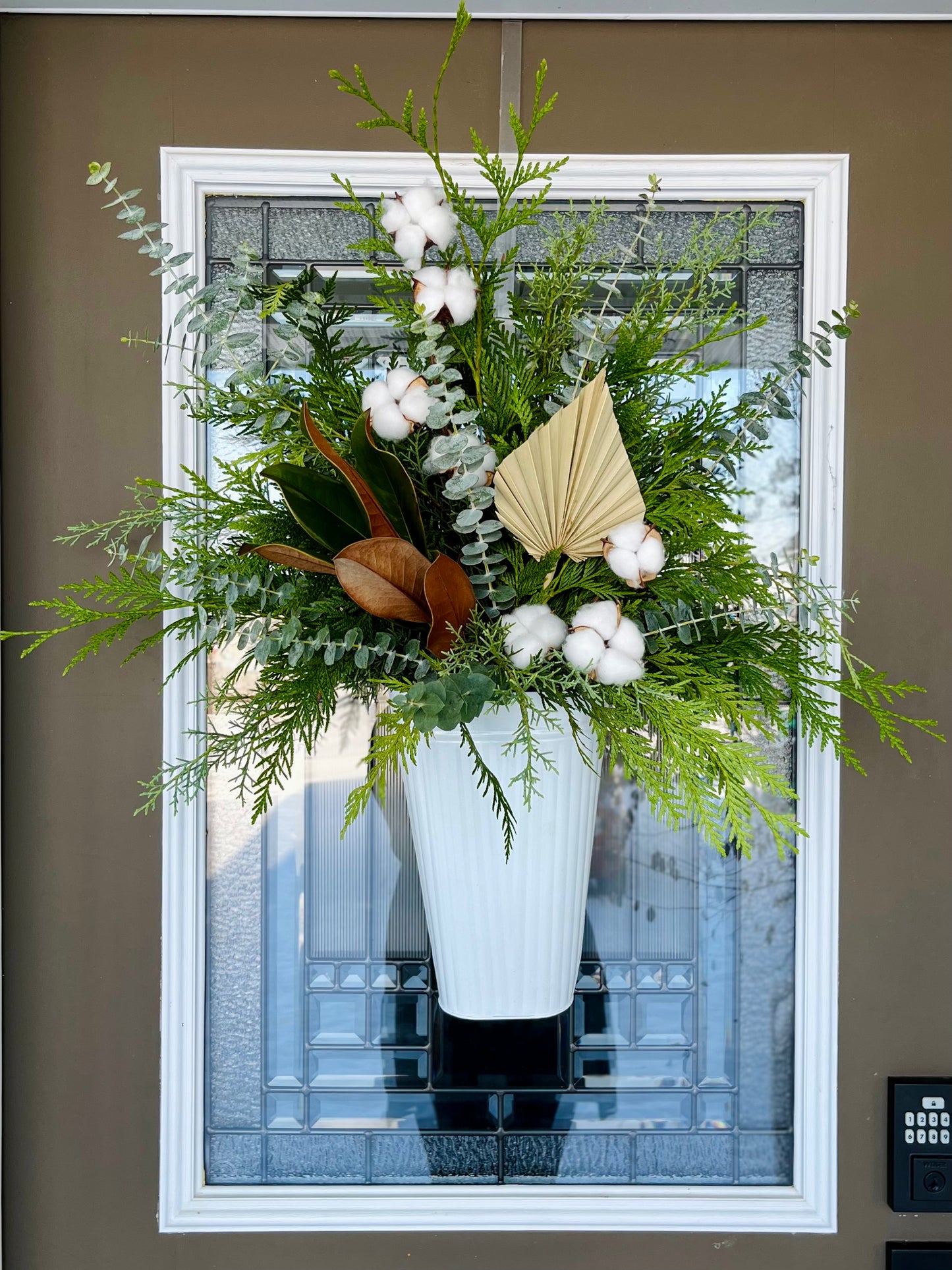 WELCOME WINTER DOOR HANGER WORKSHOP