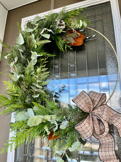 LUNAR LUXE HOLIDAY WREATH